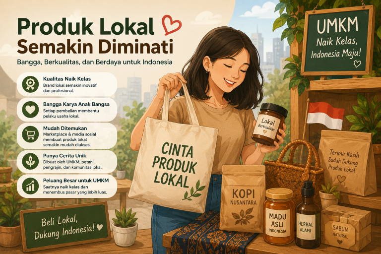 Produk Lokal Semakin Diminati, Kenapa Ya?